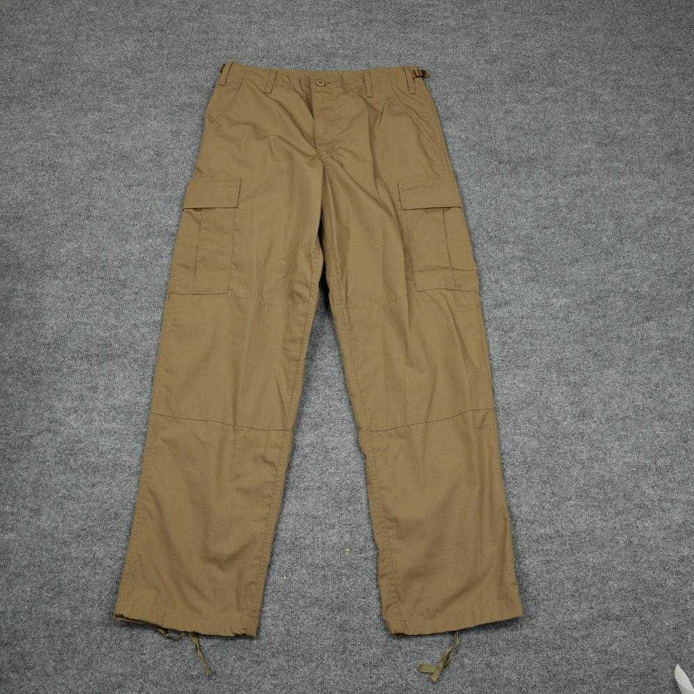 Tru-Spec Pants Men Medium Brown BDU Basics Ripstop Cargo Tactical Utility